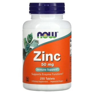 زینک 50mg ناو فودز 250 عددی