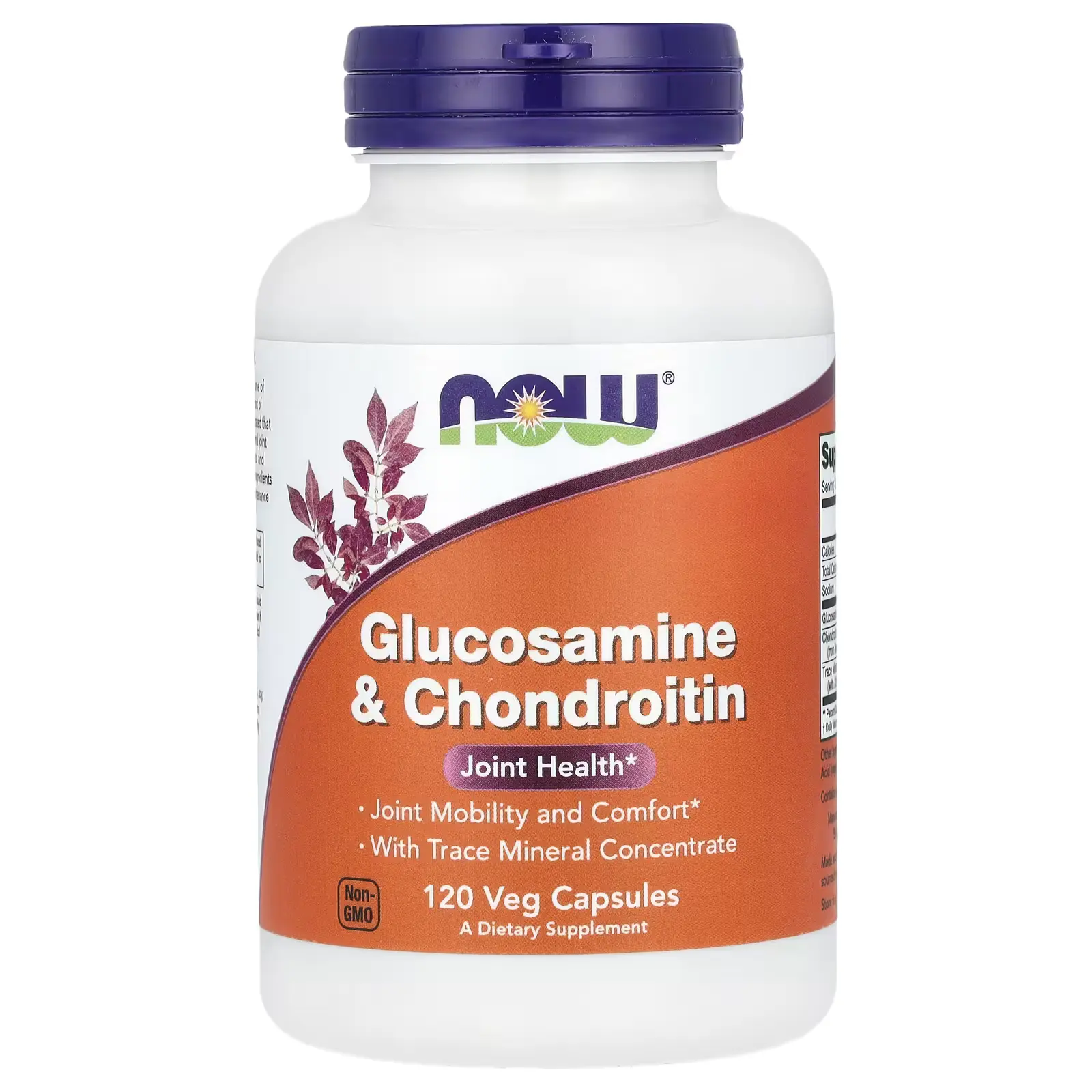 nowfoodsiran-glucosamine-chondroitin-120-veg-capsules-01 گلوکزامین و کندرویتین ناو فودز 120 عددی