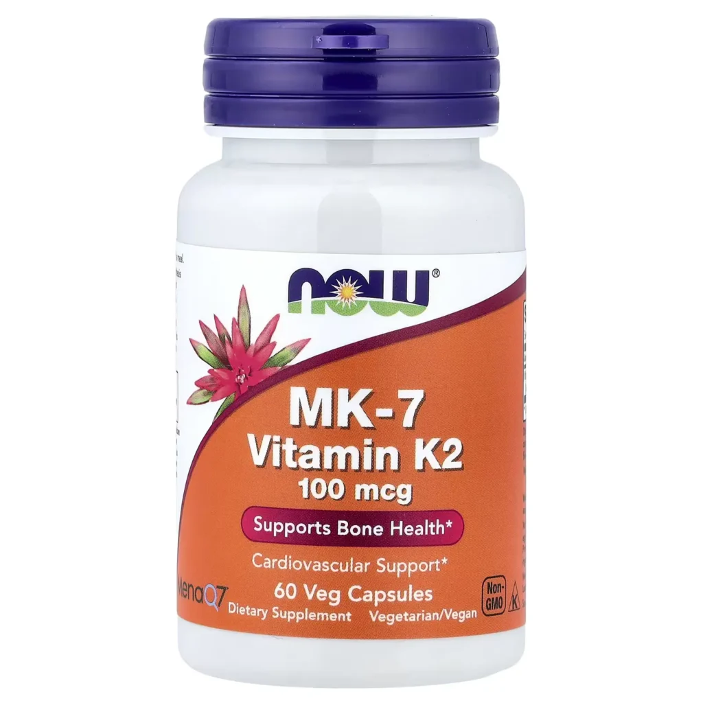 ویتامین MK-7 K2 ناو فودز 60 عددی